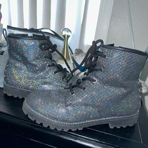Kids size glitter boots!!